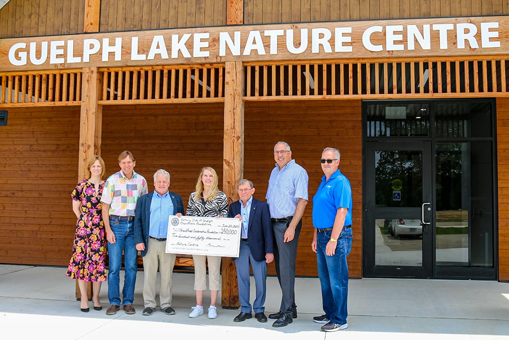 Rotary Club of Guelph donates $250,000 to Guelph Lake Nature Centre