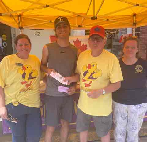 John Pomeroy of Melancthon wins Grand Valley Lions 50-50 draw