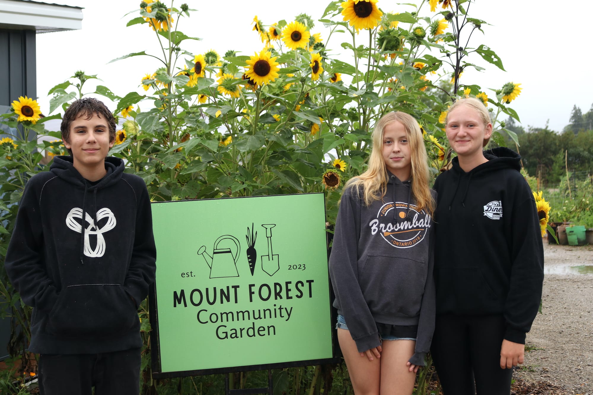 Volunteers celebrate success of Mount Forest Community Garden