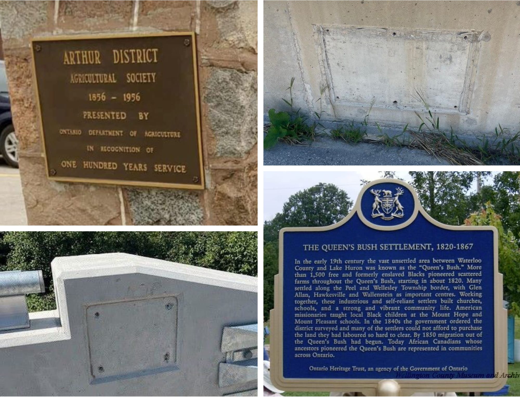 Rash of metal plaque thefts uncovered across Wellington County