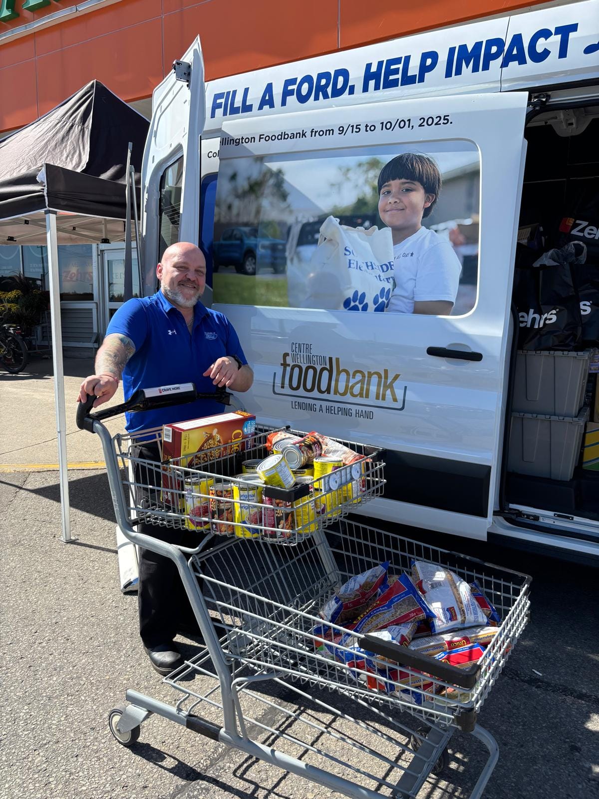 Local dealerships join together for World’s Largest Dealer Food Drive