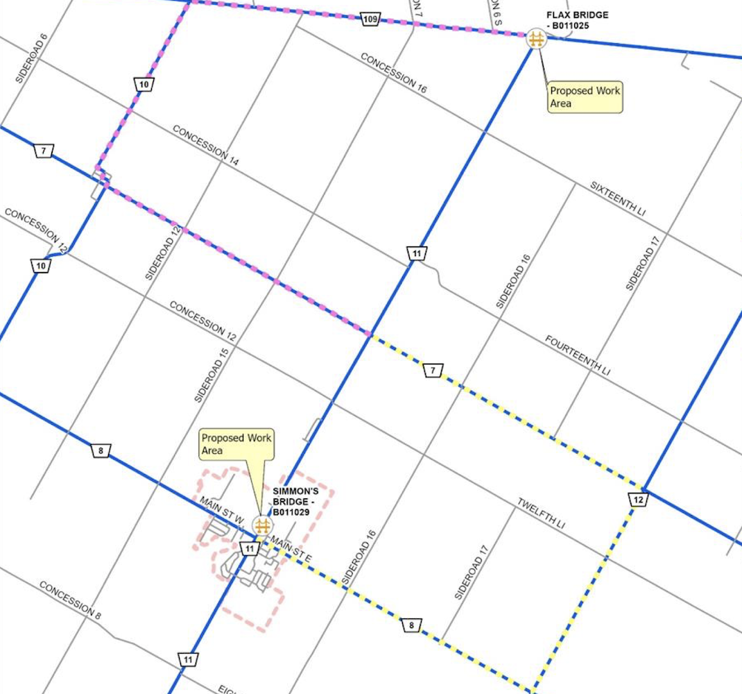 Proposed bridge rehabilitations to cost $2.6 million