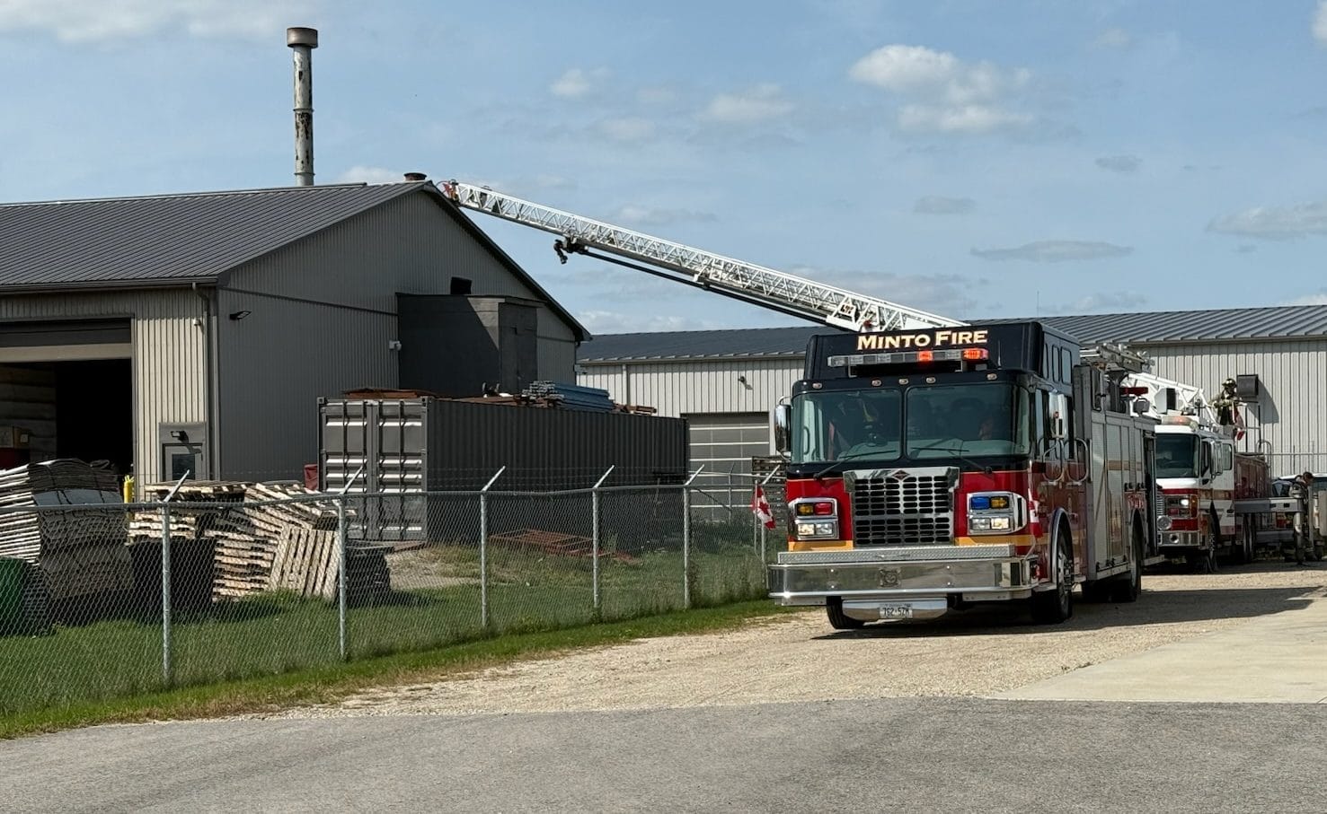 No one injured in boiler fire at Palmerston Industrial Park