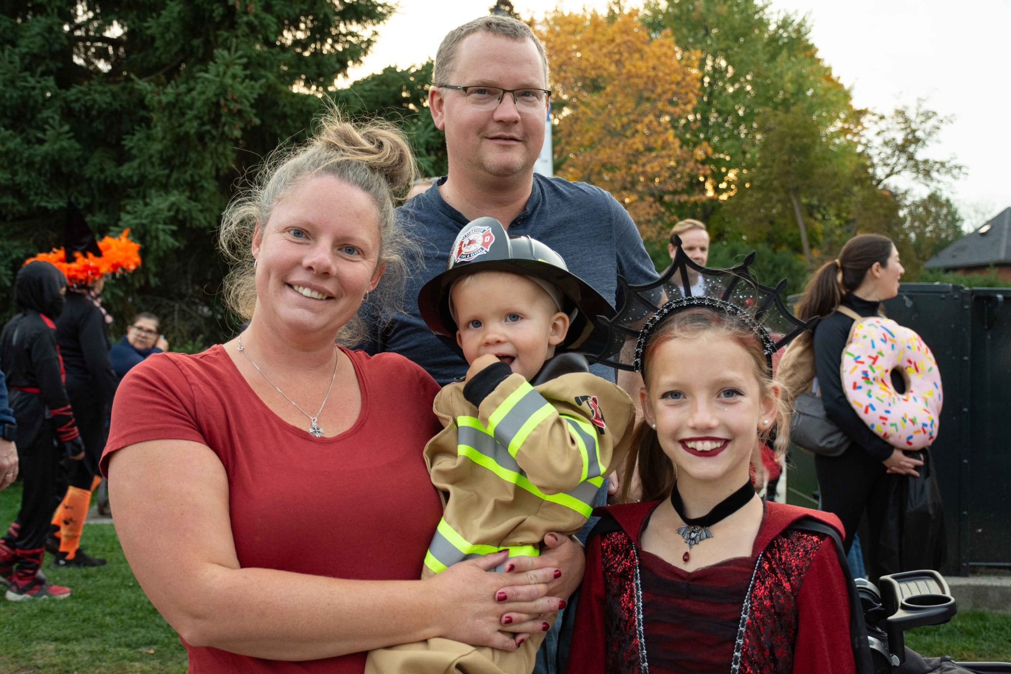 Elora gets into character for 2025 Monster March