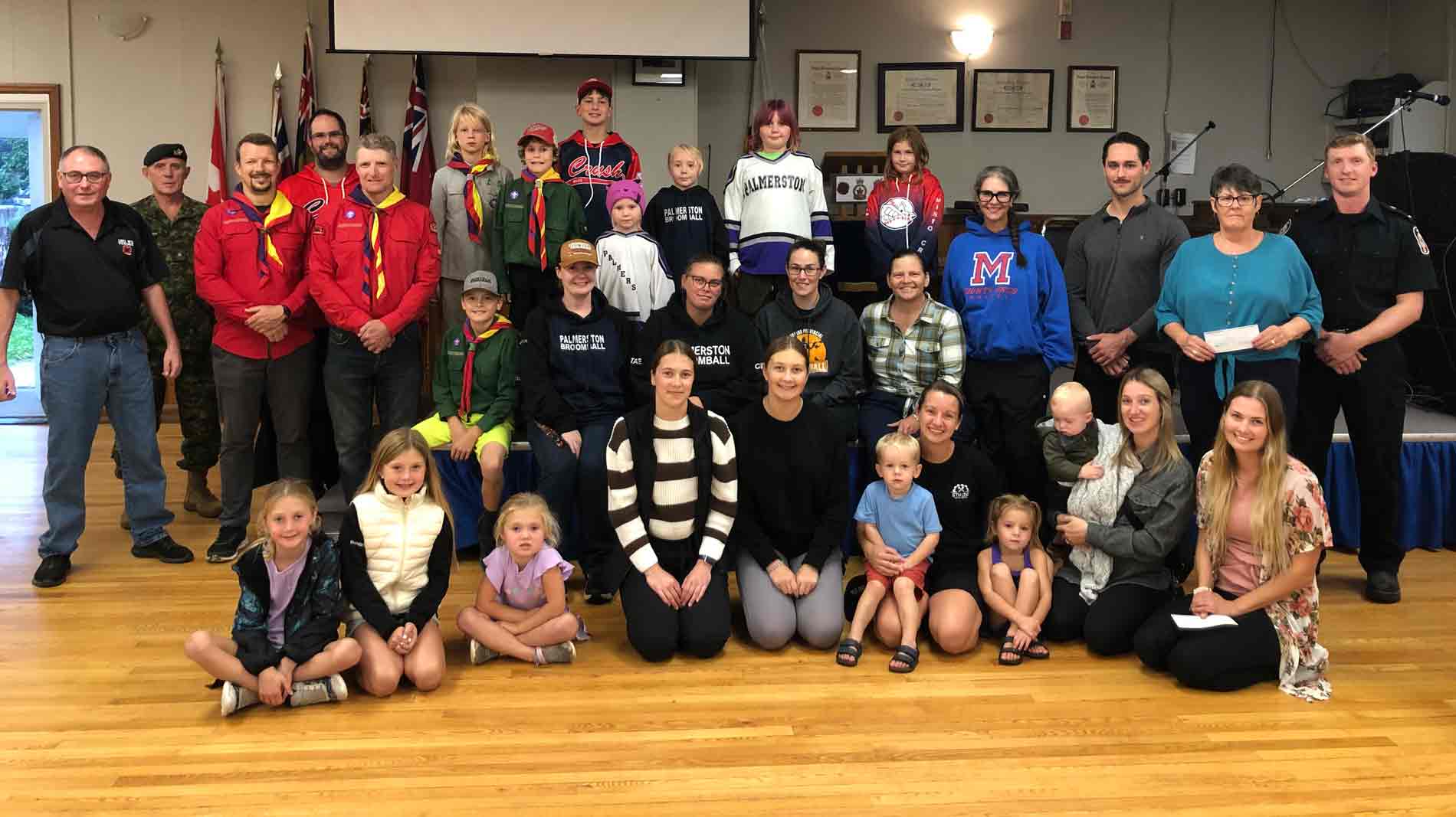 Palmerston Legion made multiple donations from Catch the Ace fundraiser