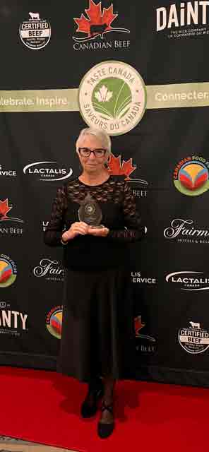 Taste Canada awards Elora author for book Dining Out With History