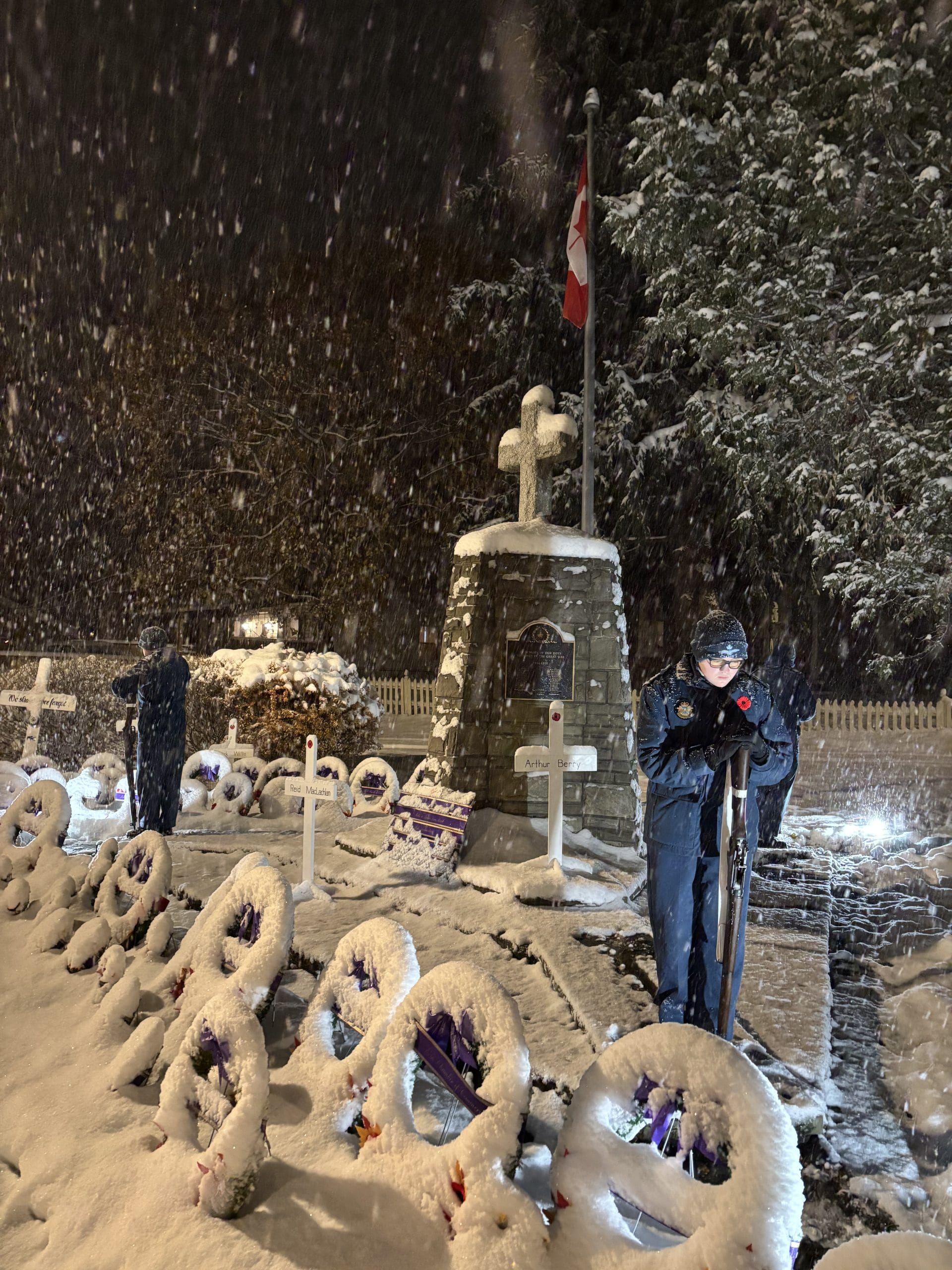 Ross Ferguson Royal Canadian Air Cadet squadron holds overnight vigil