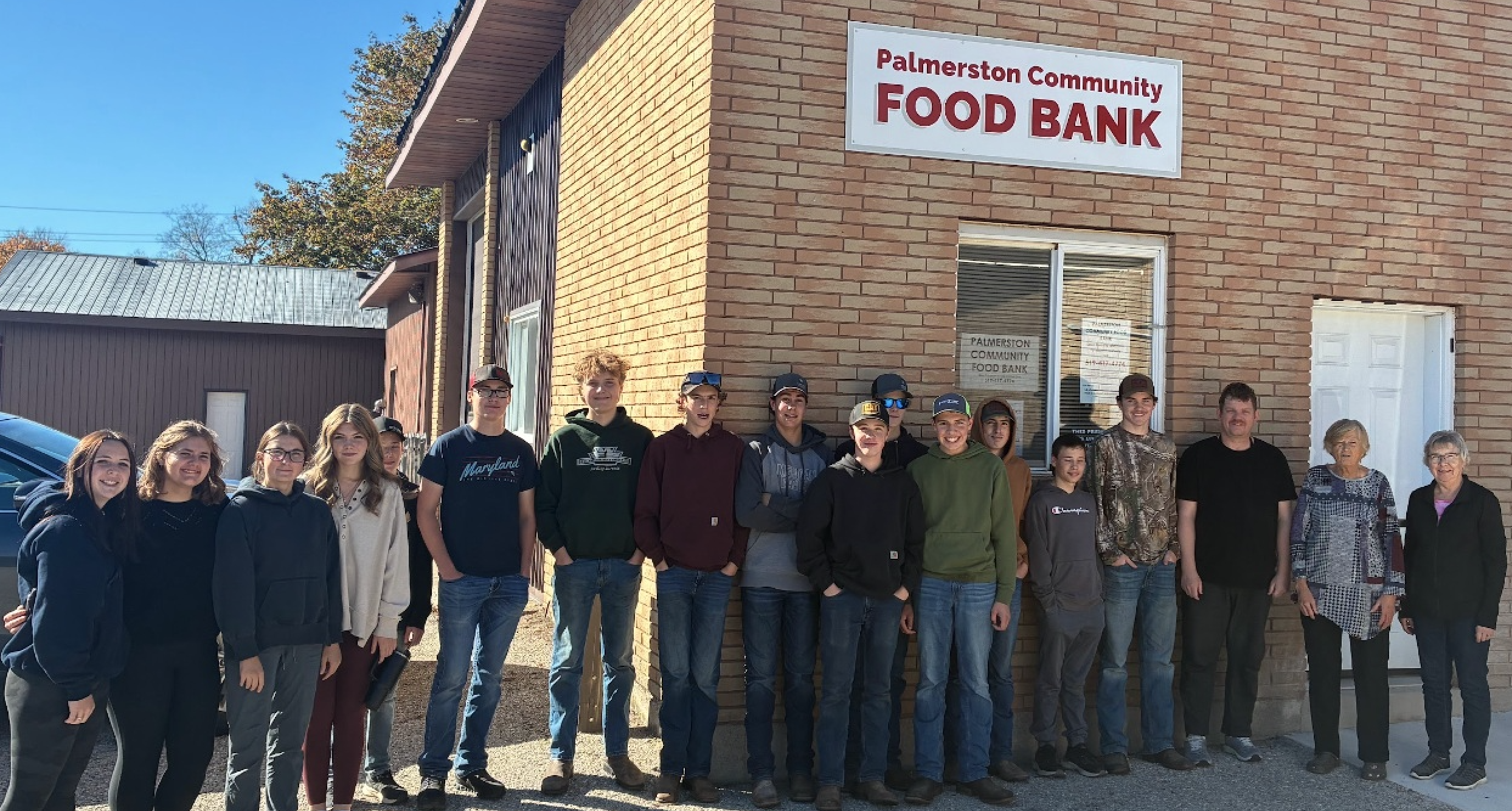 Norwell District Secondary School students support Palmerston Food Bank