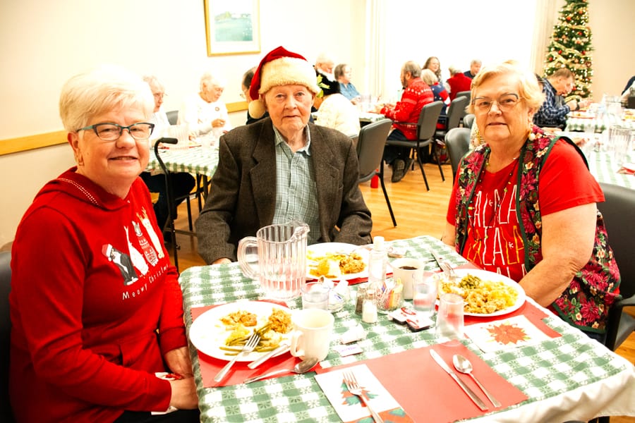 Seniors gather for holiday lunch at Victoria Park Senior Centre