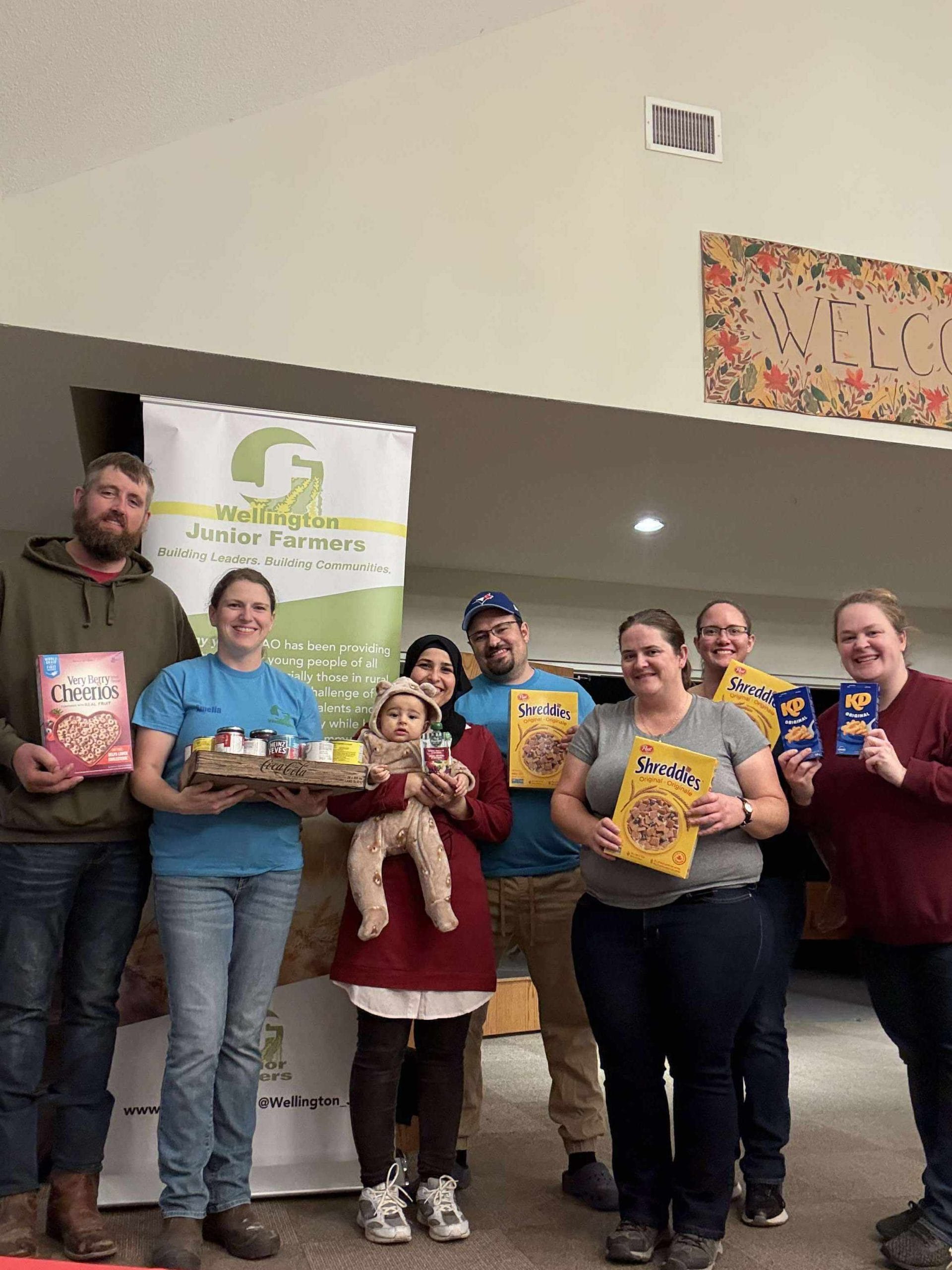 Wellington Junior Farmers raise $850 for local food banks