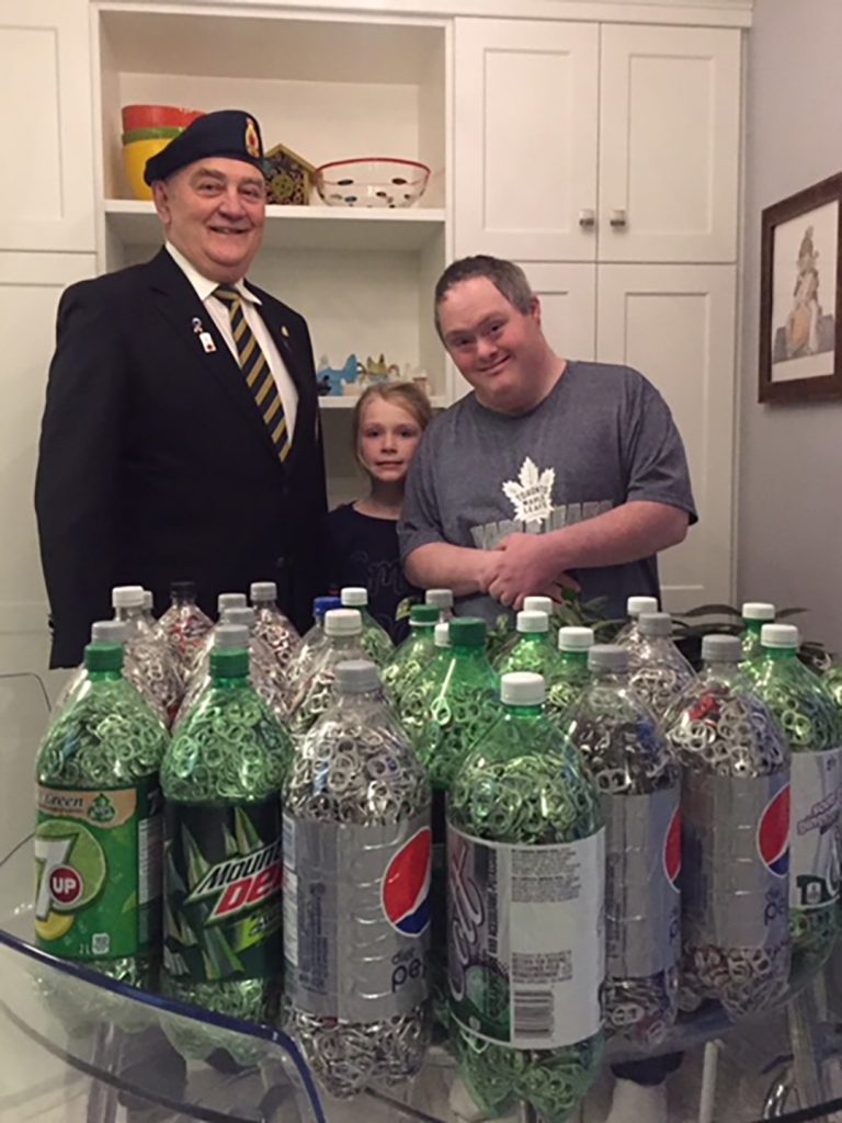 Turning pop tabs into wheelchairs still a passion for Greg Blagdon