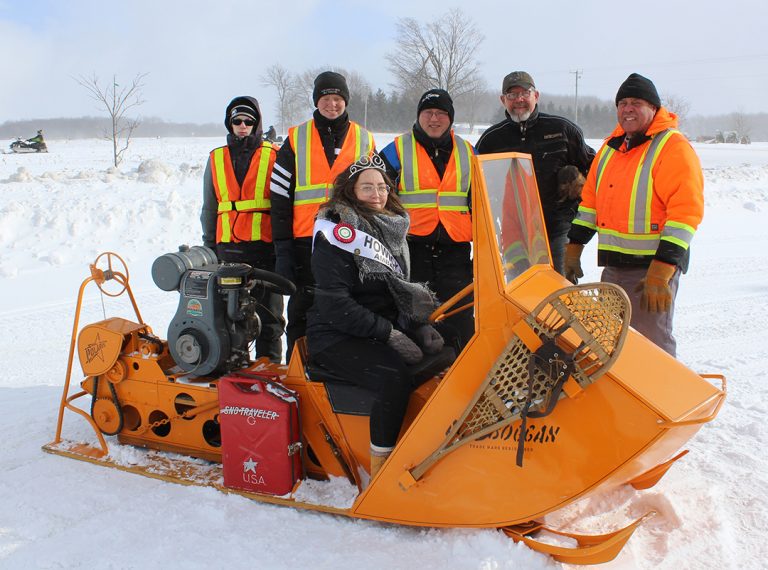 Vintage Snowmobile Show held in Howick