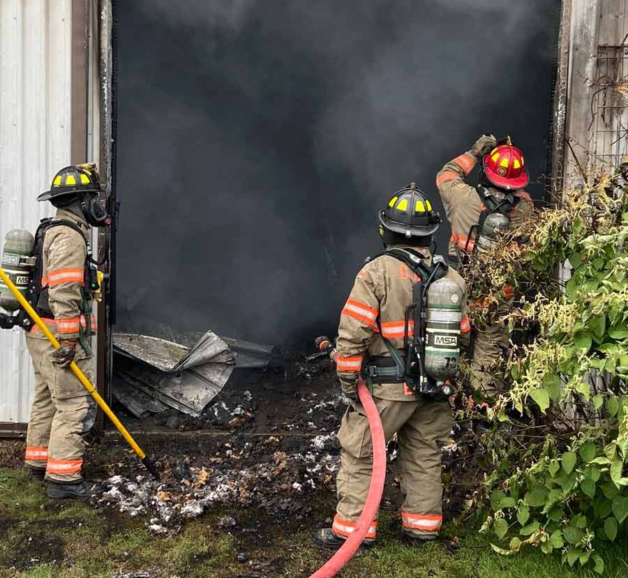Centre Wellington department battled two fires over weekend