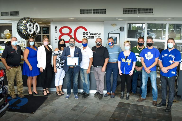 80th anniversary celebration Wellington Motors