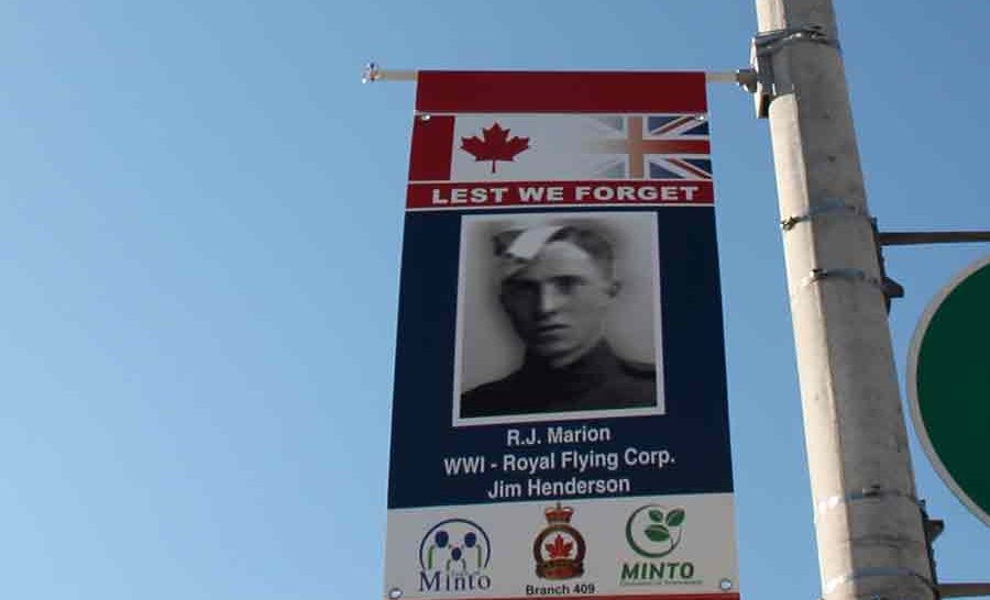 Palmerston Veteran Banners