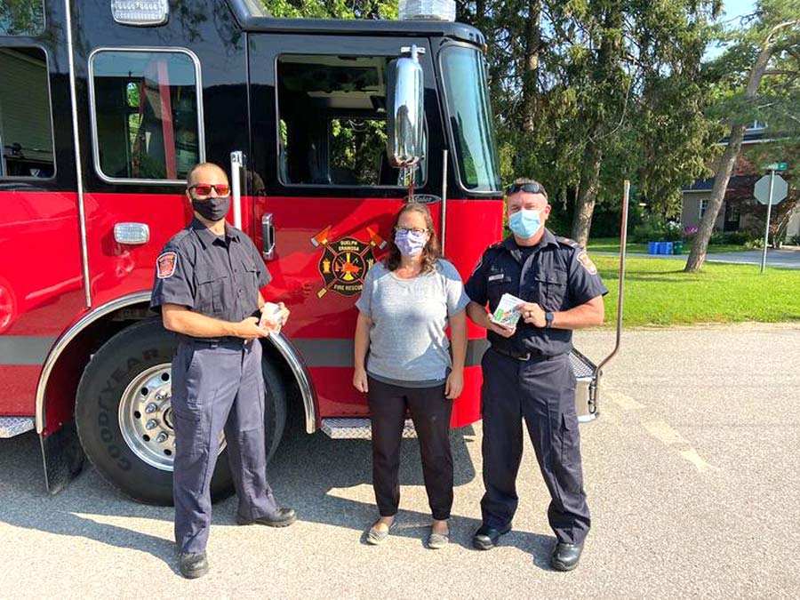 Guelph/Eramosa Firefighters Association donate to East Wellington