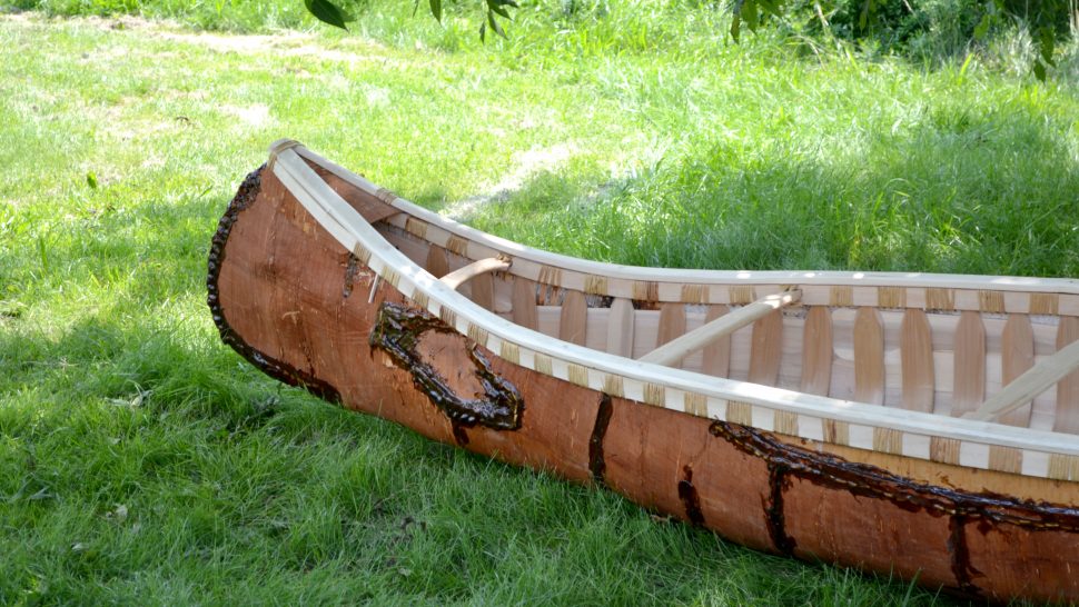 Students from UGDSB learn to build a canoe from scratch