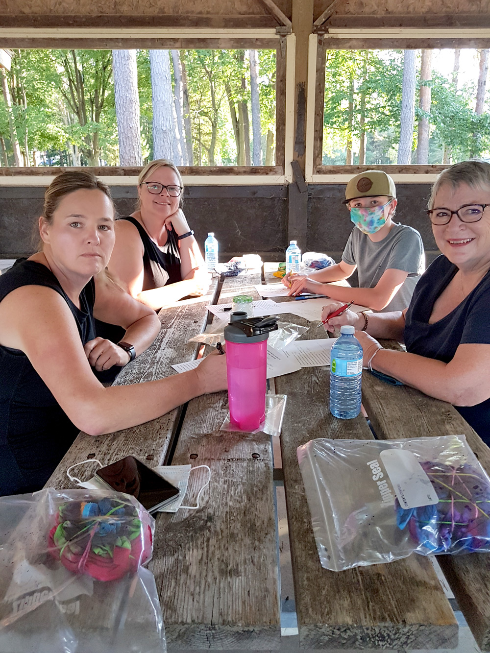 Tie dye and trivia event held