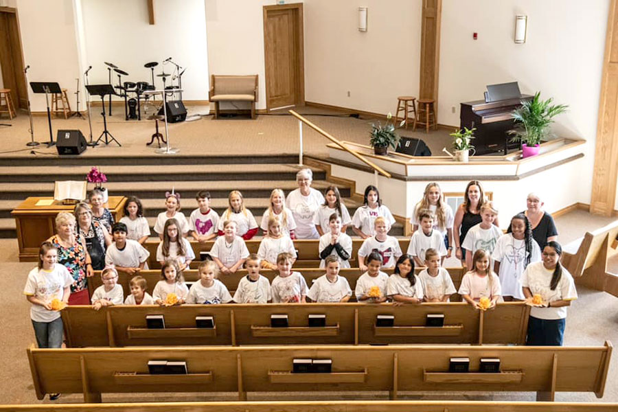 Vacation Bible School participants enjoy week of faith and fun