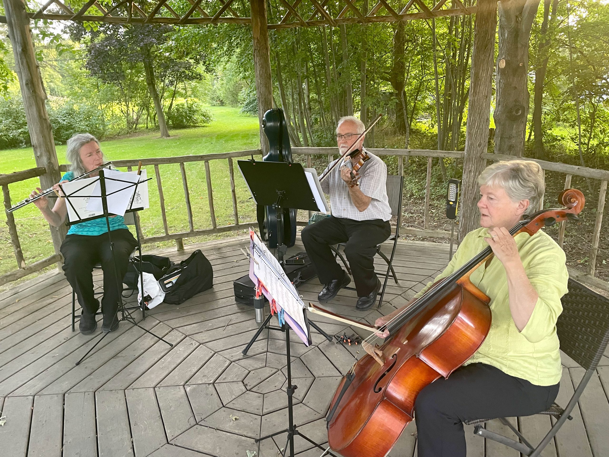 Music in the Park free concert collected donations for Ukraine