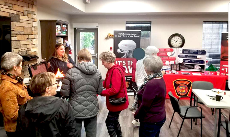 Guelph/Eramosa Fire Department share fire safety message at various events