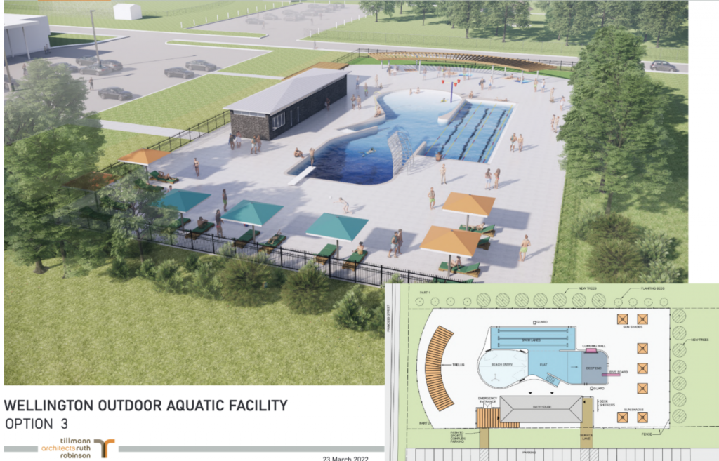 Can Wellington North afford a new outdoor swimming pool?