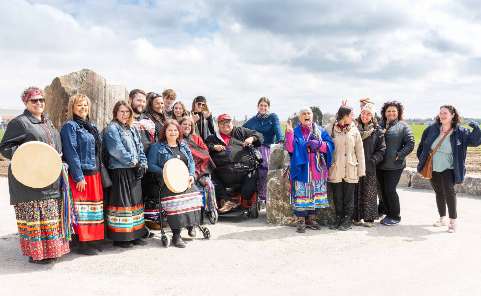 Indigenous Gathering Circle opens with ceremony and tree planting